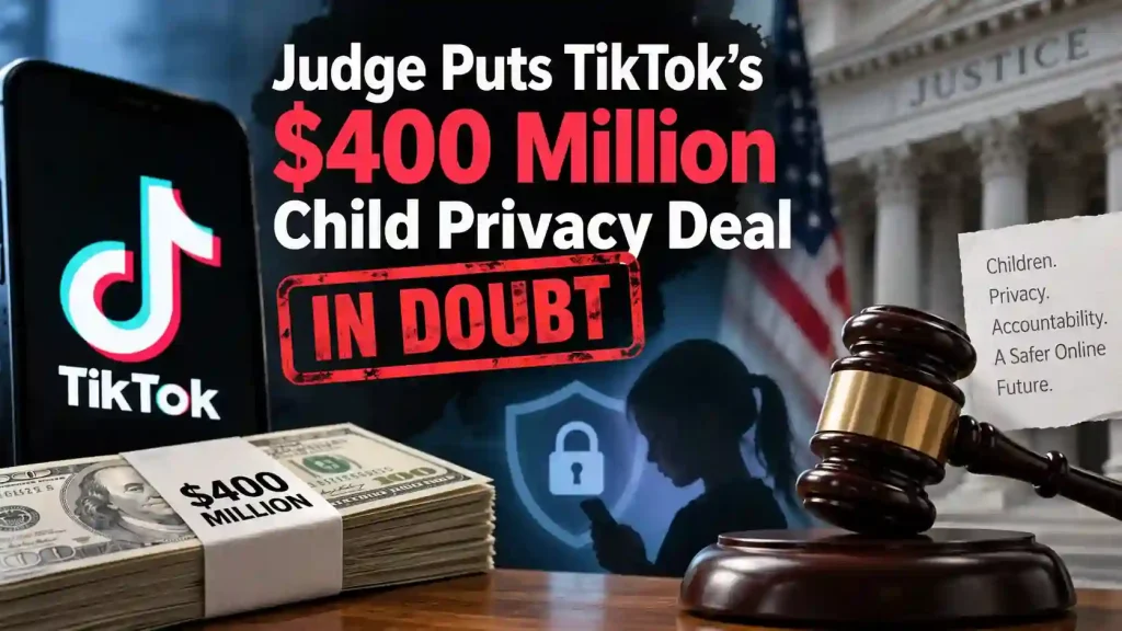 Judge Puts TikTok’s $400 Million Child Privacy Deal in Doubt 1 TikTok $400 million child privacy settlement